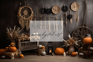 5 1 Halloween Backdrops Vol.2