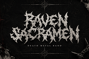 Nordic Frost | Black Metal Font, a Symbol Font by Masyafi Studio (Thumbnail 9 of 9)