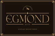 Egmond Rough, a Serif Font by Craft Supply Co. (Thumbnail 1 of 8)
