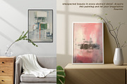 Vibrant Abstract Painting Art Print, a Wallpaper Graphic by Vibrand Studio (Thumbnail 2 of 12)