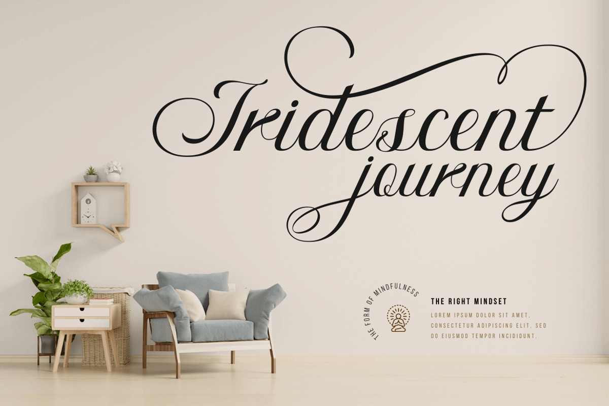 Bidena | Script Font, a Script Font by twinstd (Photo 5 of 11)