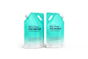 Refill Pouch Bag Mockup, a Packaging Mockup by Ram Studio LLC (Thumbnail 11 of 15)