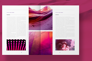 Lifestyle Brochure Layout