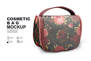 Cosmetic Bag Mockup