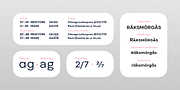 Soin Sans Neue, a Sans Serif Font by Stawix (Thumbnail 6 of 9)