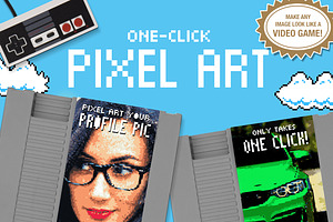 Pixel Art - One Click Actions