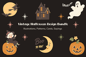 Vintage Halloween Design Bundle