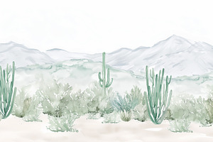 Cacti and sands, a Nature Photo by Imaginarium