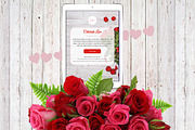 3 Valentine's Day Email Templates, an Email Template by Khryna Designs (Thumbnail 3 of 4)
