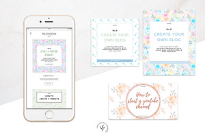 Blogger Floral Theme