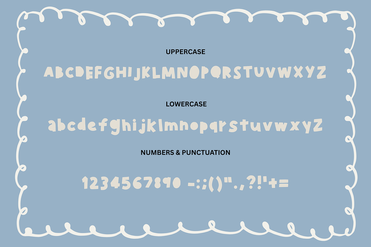 Ashiya - Playful Cutout HandDrawn, a Handwritten Font by Ashiya Pixel (Photo 3 of 13)