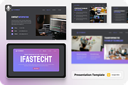 It & Technology Google Slide, a Presentation Template by SquidPixey (Thumbnail 1 of 6)