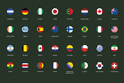 World Cup Flat Icons, an Icon by Design Shop (Thumbnail 2 of 3)