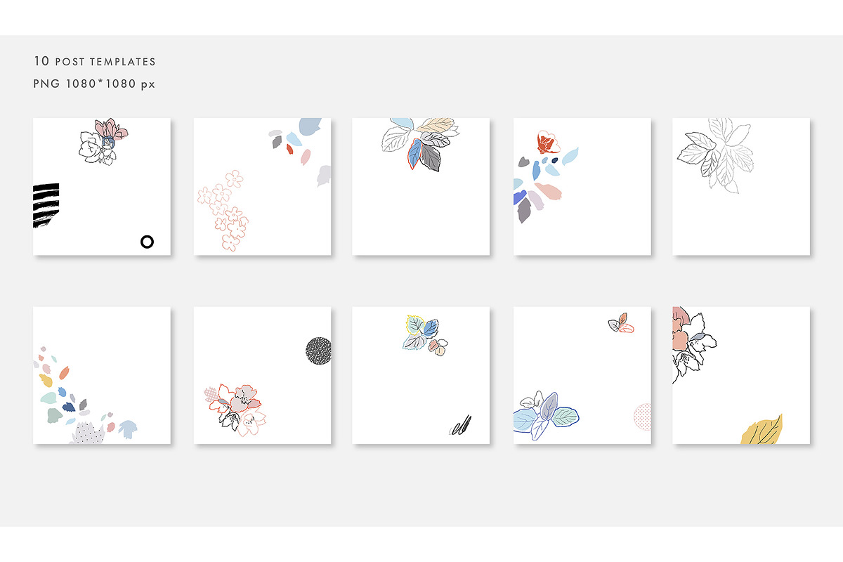 Tenderness. Social media templates, a Social Media Template by Lera Efremova (Photo 2 of 4)