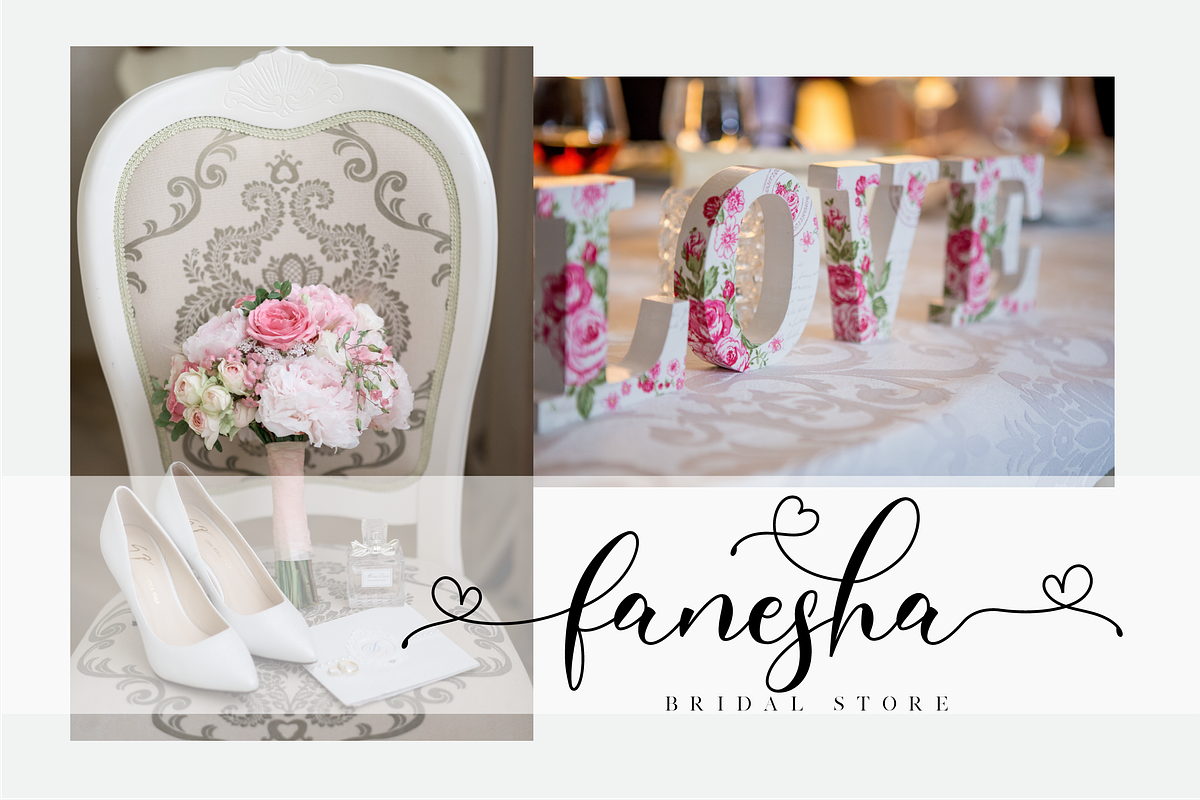 Freelove // Lovely Script Font preview 2