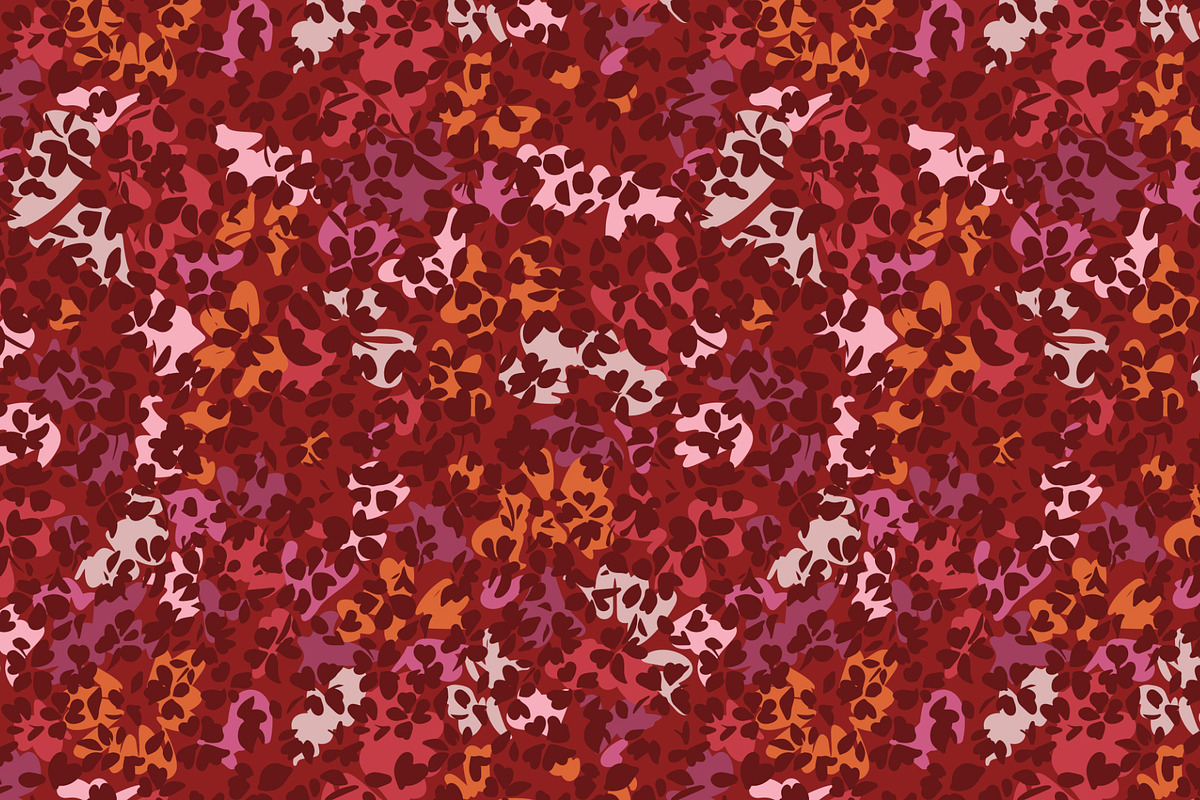 Blooming peony. 4 seamless patterns., a Pattern Graphic by GALAKAM (Photo 3 of 6)