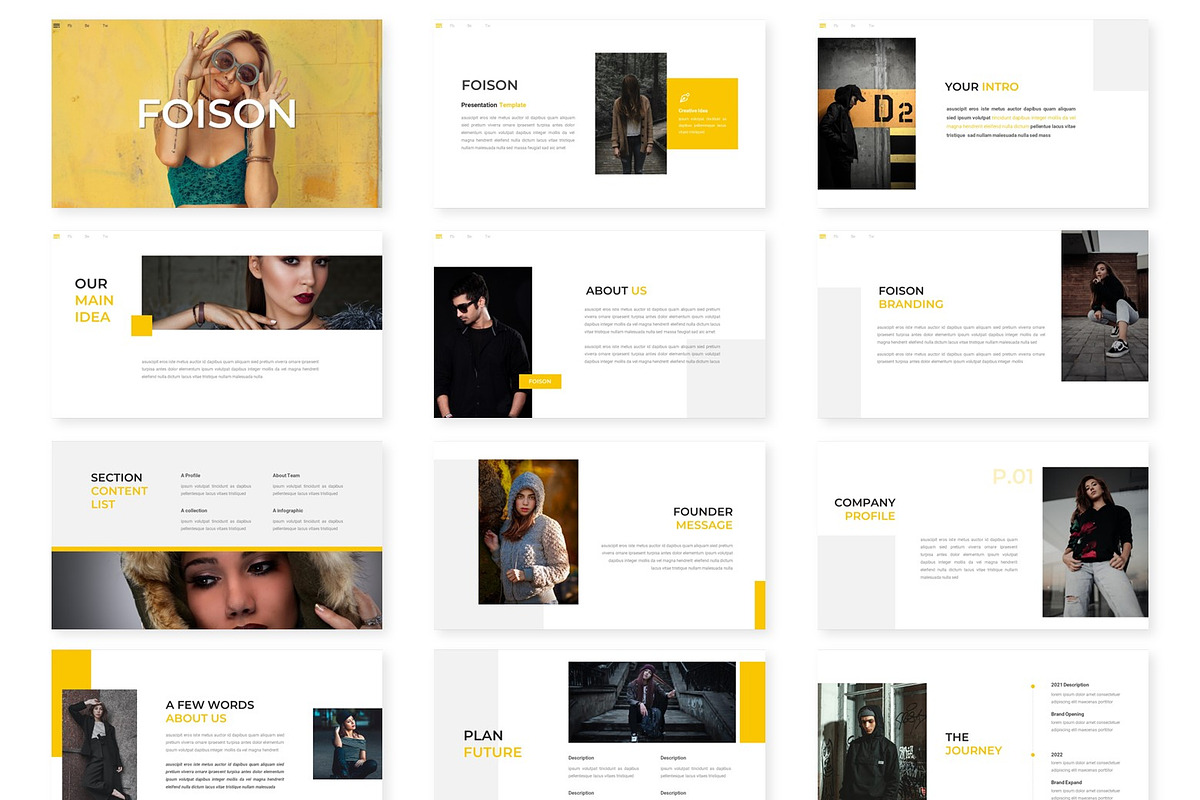 Foison - Powerpoint Template, a Presentation Template by inspirasign (Photo 2 of 4)