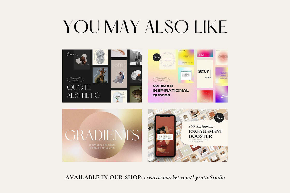 8in1 INSTAGRAM BUNDLE 75% OFF_Canva, a Social Media Template by Lyrata Studio (Photo 20 of 20)