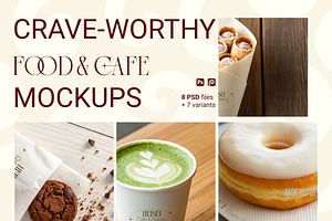 Minimalist Food & Cafe Mockup Kit