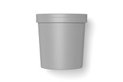 Ice Cream Jar Mockup, a Packaging Mockup by mockupbuys (Thumbnail 2 of 3)