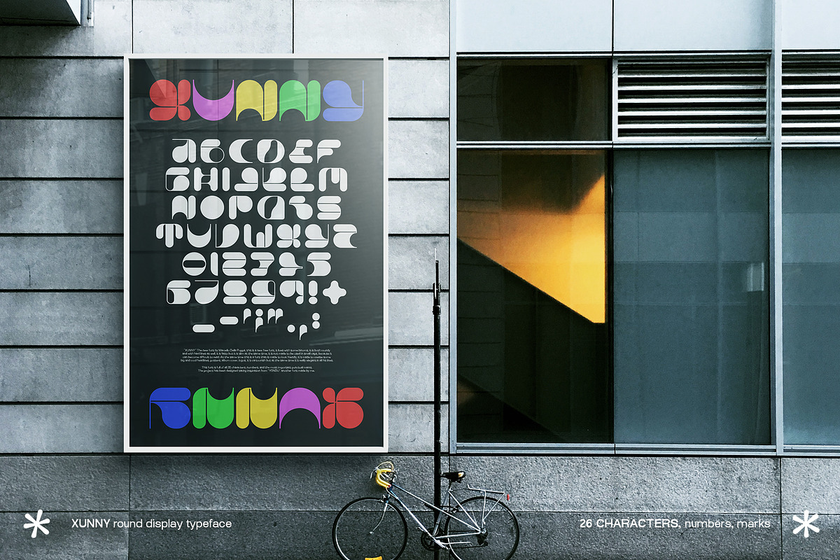 XUNNY Bold Display Typeface, a Font by MDP TYPEFACES (Photo 5 of 6)