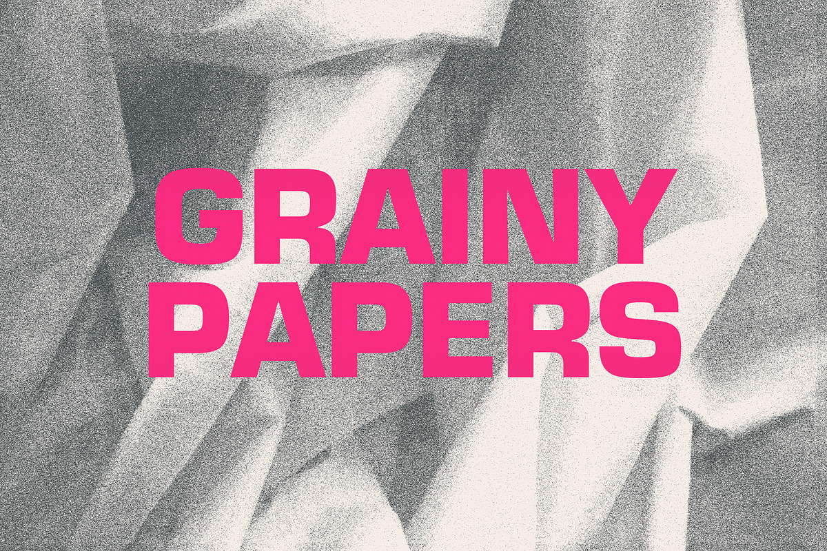 GRAINY PAPERS, a Texture Graphic by Freezerondigital (Photo 1 of 9)