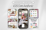 IOS Core Instagram Template, a Social Media Template by ZenSocialDesigns (Thumbnail 1 of 9)