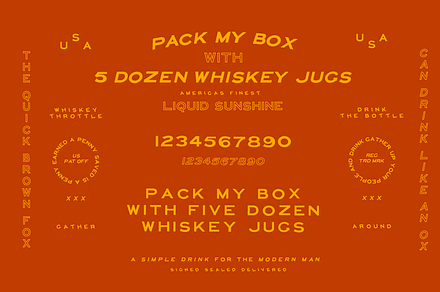 KH WHISKEY BLOCK, a Handwritten Font by Kern + Hyde Creation Co.