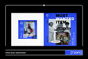 Sikluz Urban Instagram Template, a Social Media Template by Creatchees.std (Thumbnail 2 of 5)