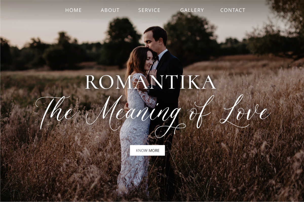 Romantic Lovely - Calligraphy Font, a Script Font by Sronstudio (Photo 12 of 23)
