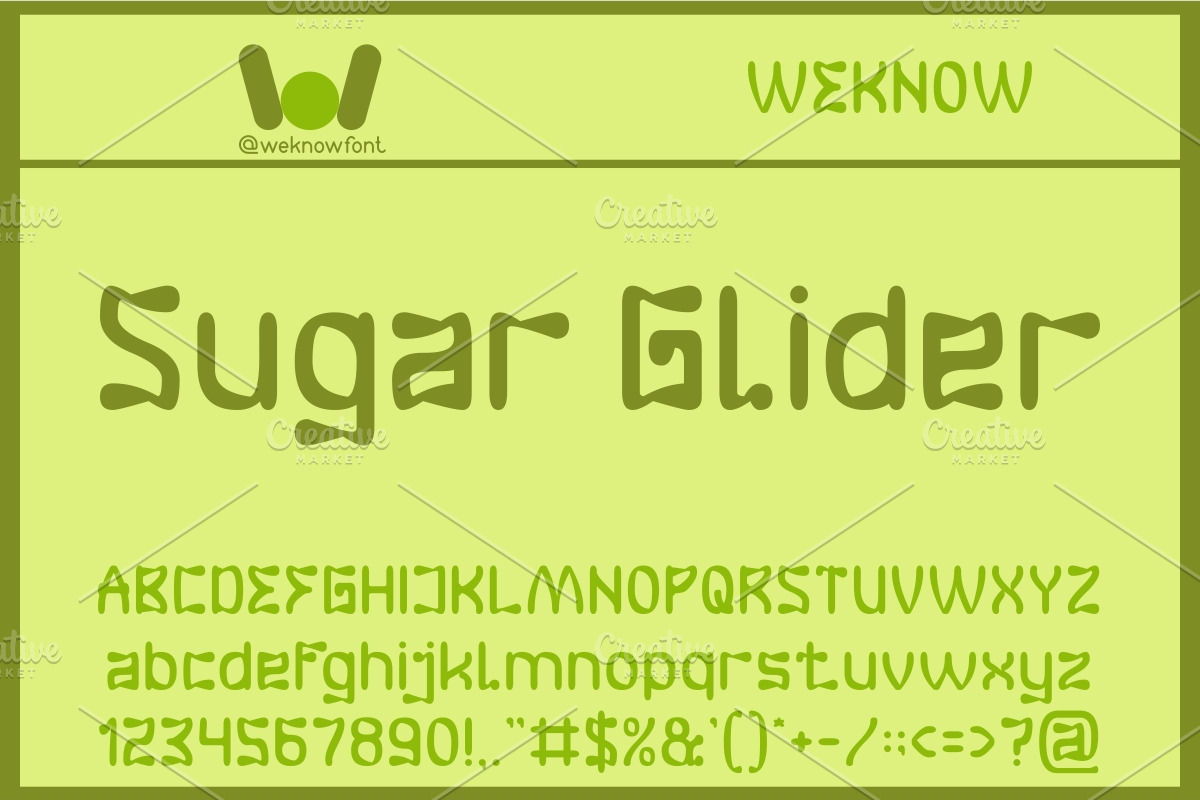 Flying Squirrel font, a Font by weknow (Photo 4 of 8)