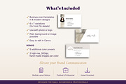 Business Card Templates 6 Designs, a Business Card Template by B2 Studio (Thumbnail 2 of 18)