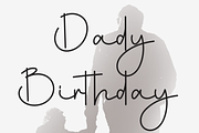 Angelia Birthday, a Handwritten Font by FreshTypeINK (Thumbnail 2 of 8)