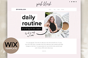Wix Template Design for Coaches, a Websites & App Template by Cosmic Design (Thumbnail 1 of 8)