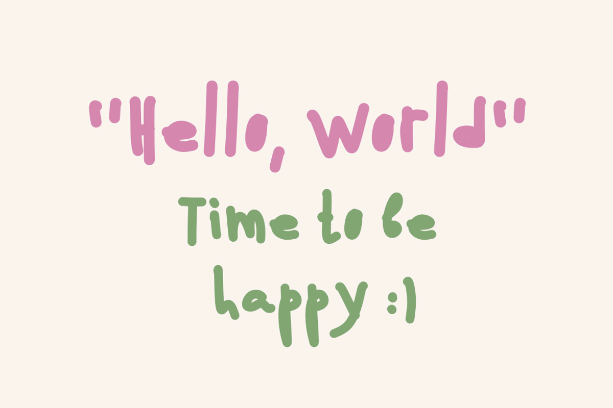 Lazy Ink handwritten font, a Font by MixedArt (Photo 3 of 5)
