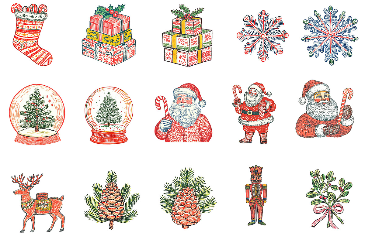 Christmas Hand-Drawn Element PNG, an Illustration by Designworld (Photo 2 of 5)