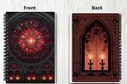 Gothic Floral Book Cover Asset Pack, a Brochure Template by LA Design (Thumbnail 8 of 10)