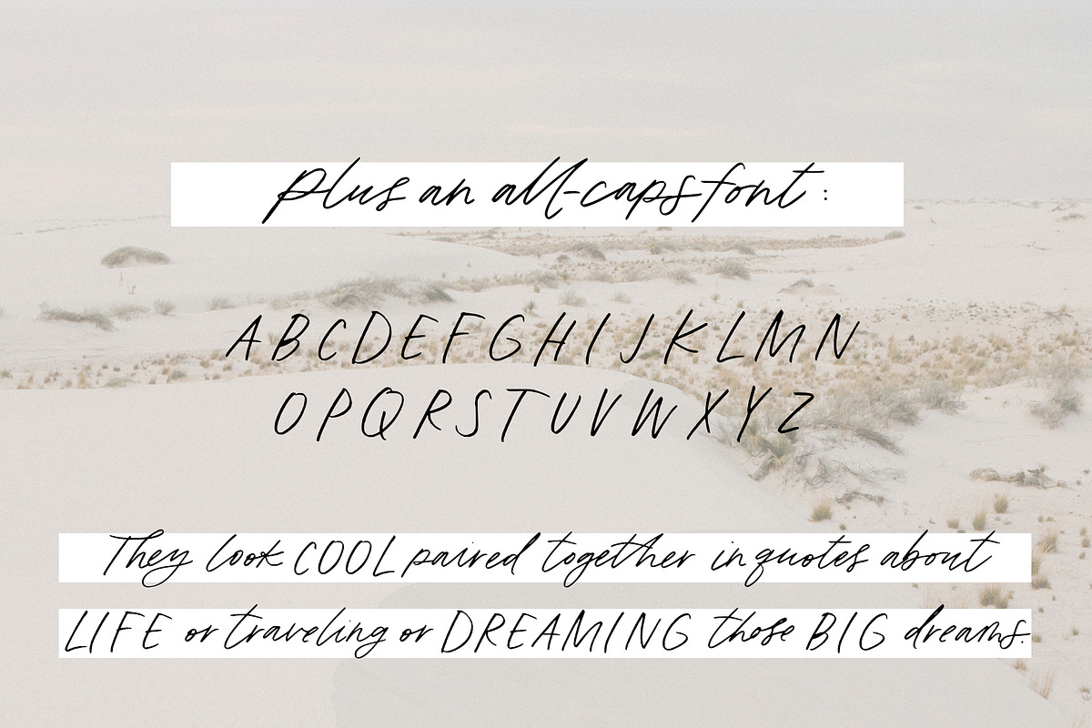 Oakley: a Handmade Marker Script preview 8