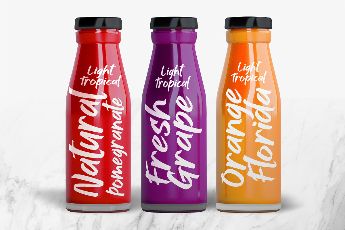 Jushley Shine - BRUSH FONT preview 3
