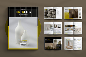 Catalog Brochure Template, a Brochure Template by Seeing-art