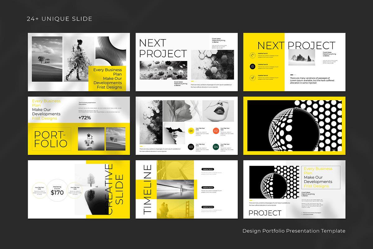 Portfolio Presentation Template, a Presentation Template by Creative-Work (Photo 6 of 9)