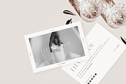 Modern Thank You Card Canva Template, a Card Template by LePosey Studio (Thumbnail 1 of 6)