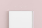 Customizable Wooden Frame Mockup, a Graphic by HALFTOUNE (Thumbnail 3 of 9)