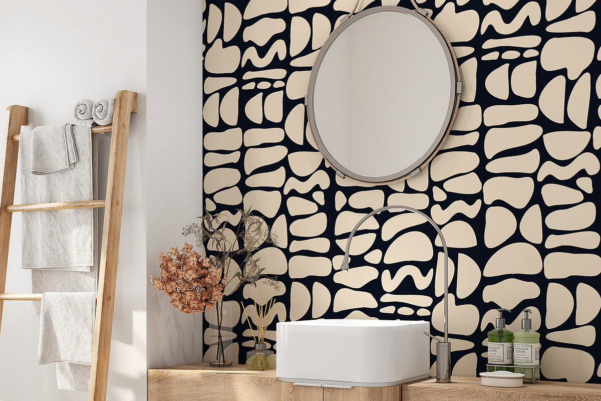 Abstract Stone Shapes, a Pattern Graphic by MalyskaStudio (Photo 7 of 21)