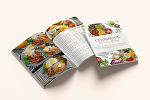 Recipe Cookbook Ebook Template Canva