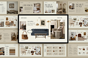 Interior Design Presentation Canva, a Presentation Template by Amaré Creative (Thumbnail 1 of 10)