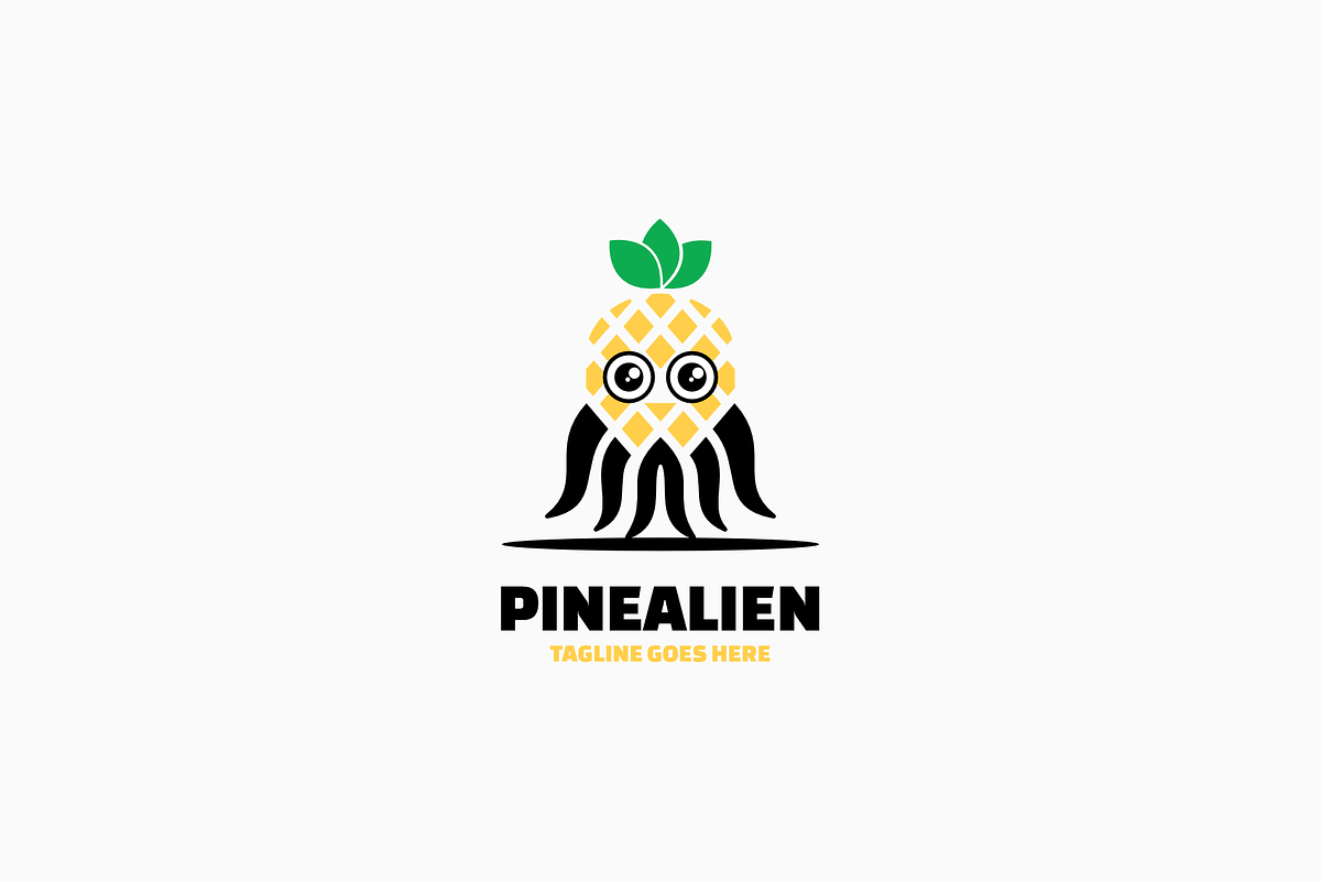 Pin Alien Mascot Cartoon Logo, a Branding & Logo Template by Artnivora.Std