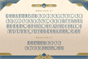 Decondol Art Deco Typeface, a Sans Serif Font by alit design (Thumbnail 15 of 17)