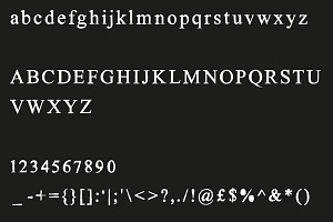 Zimu - Scary & Dark Serif Font