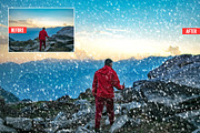 Soft Snowfall Photoshop Action, an Action Add-On by Design Forest (Thumbnail 7 of 10)